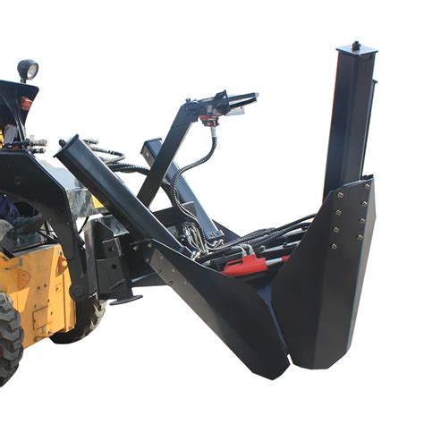 tree scoop skid steer|skid steer tree spade.